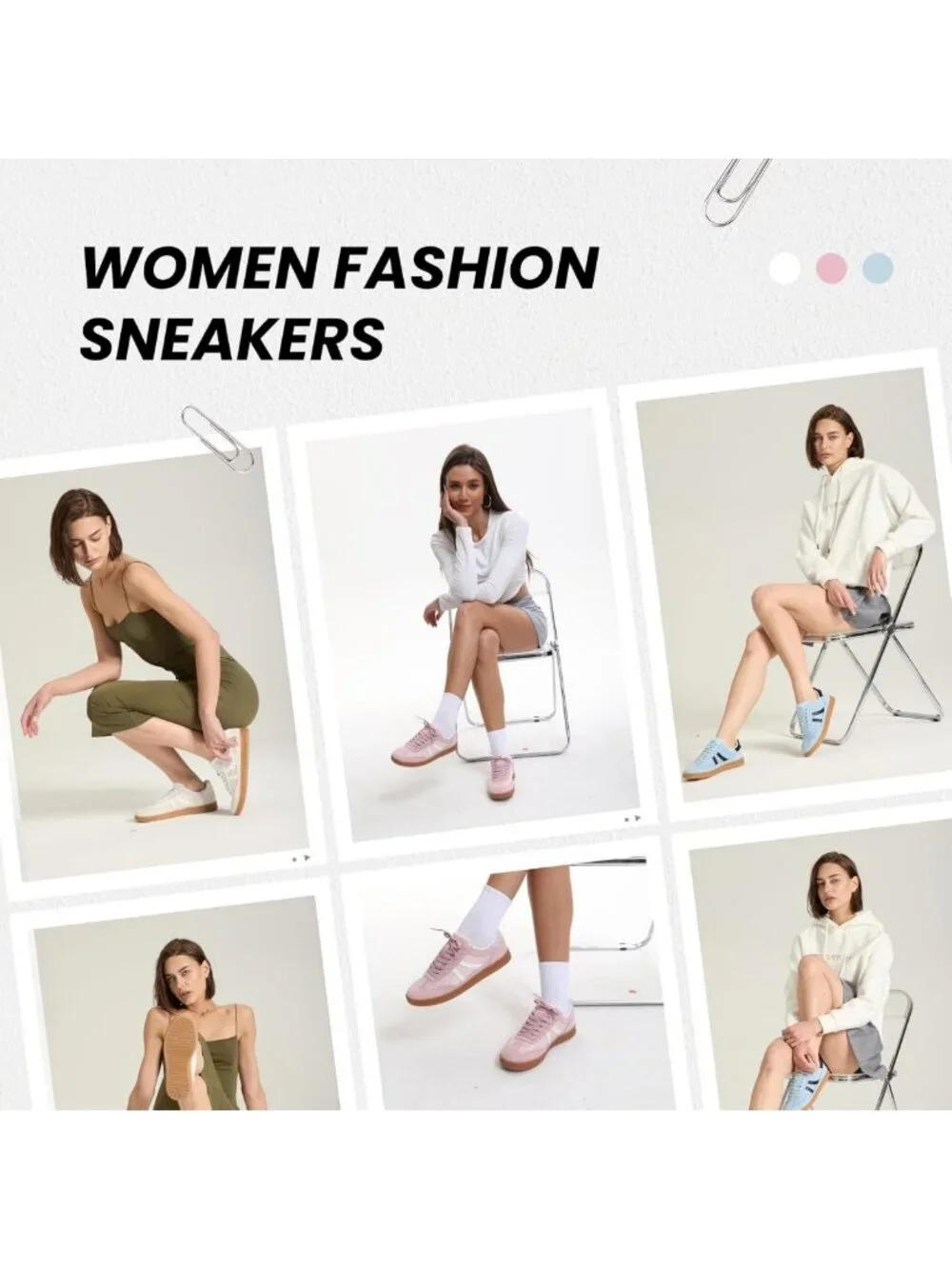 Stylish Women's Leather Slip-On Sneakers | Comfortable Fashion Footwear